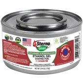 20612 Sterno Products, 2 Hour Green Ethanol Chafing Fuel (72/Case)