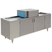 CG6 Champion, 2,000 Glasses/Hr Undercounter Glass Washer, Low Temperature Chemical Sanitizing
