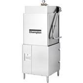 DH-6000T Champion, 60 Rack/Hr Door Type Dishwasher, High Temperature Sanitizing w/ Drain Pump