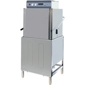 DH-2000 Champion, 55 Rack/Hr Door Type Dishwasher, High Temperature Sanitizing w/ Drain Pump