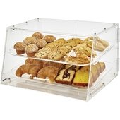 ADC-2 Winco, 2 Tier Bakery Display Case w/ Front & Rear Doors