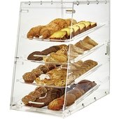 ADC-4 Winco, 4 Tier Bakery Display Case w/ Front & Rear Doors
