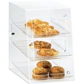 263-S Cal-Mil, 3 Tier Bakery Display Case w/ Front & Rear Doors
