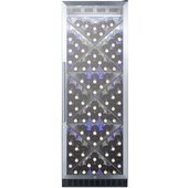 SCR1401X Summit Appliance, 1 Swing Glass Door Wine Cellar Cabinet, Single Temperature, 3 Diamond Shelves