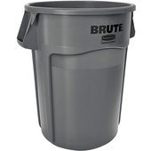 FG264360GRAY Rubbermaid, 44 Gallon BRUTE® Heavy Duty Trash Can, Gray (4/pk)