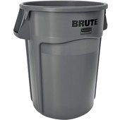 FG263200GRAY Rubbermaid, 32 Gallon BRUTE® Heavy Duty Trash Can, Gray