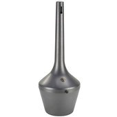 159-1094 FMP, 40" Steel Cigarette Receptacle / Smoking Station, Gray