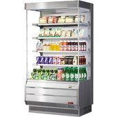 TOM-40S-N Turbo Air, 39" Vertical Open Display Case Merchandiser