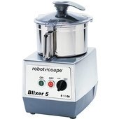 BLIXER 5 Robot Coupe, 5 1/2 Quart Batch Bowl Food Processor, 208-240v