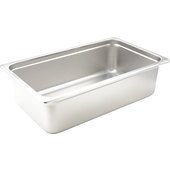 SPJH-106 Winco, Full Size Stainless Steel Steam Table Pan w/ Anti-Jamming Corners, 6" Deep