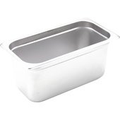 SPJH-306 Winco, 1/3 Size Stainless Steel Steam Table Pan w/ Anti-Jamming Corners, 6" Deep