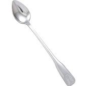 0006-02 Winco, 18/0 Stainless Steel 7" Toulouse Iced Tea Spoon (12/pkg)