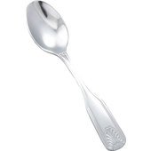 0006-09 Winco, 18/0 Stainless Steel 4.6" Toulouse Demitasse Spoon (12/pkg)