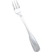0006-07 Winco, 18/0 Stainless Steel 6" Toulouse Oyster Fork (12/pkg)