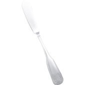 0006-12 Winco, 18/0 Stainless Steel 7" Toulouse Butter Spreader (12/pkg)