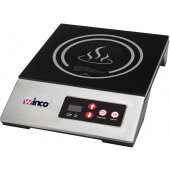 EIC-400E Winco, 1,800 Watt Electric Single Countertop Induction Range Cooker