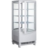 CRD-1 Winco, 17" 2 Swing Glass Door Countertop Refrigerated Merchandiser
