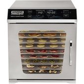 WDH10 Waring, 10 Tray Food Dehydrator, 800 Watt