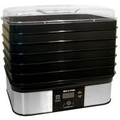 75-0401-W Weston, 6 Tray Digital Food Dehydrator, 500 Watt