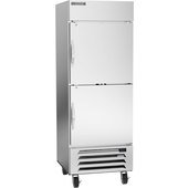HBR27HC-1-HS Beverage-Air, 30" 2 Half Solid Door Reach-In Refrigerator, Horizon Series