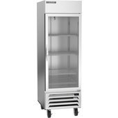 HBR23HC-1-G Beverage-Air, 27" 1 Glass Door Reach-In Refrigerator, Horizon Series