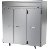 HR3HC-1S Beverage-Air, 78" 3 Solid Door Reach-In Refrigerator, Horizon Series