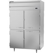 PRD2HC-1AHS Beverage-Air, 52" 4 Solid Door Reach-In Pass-Thru Refrigerator, Prestige Plus Series