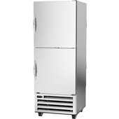 RID18HC-HS Beverage-Air, 27" 2 Half Solid Door Reach-In Pass-Thru Refrigerator