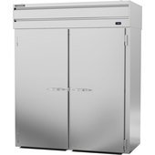 PRT2HC-1AS Beverage-Air, 69" 2 Solid Door Roll-Thru Refrigerator, Prestige Plus Series