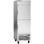 HBF23HC-1-HS Beverage-Air, 27" 2 Half Solid Door Reach-In Freezer, Horizon Series