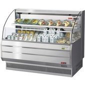 TOM-60LS-N Turbo Air, 63" Horizontal Open Display Case Merchandiser, Low Profile