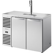TDR48-RISZ1-L-S-SS-1 True, 48" Direct Draw Beer Dispenser, 6 Keg, 1 Tap