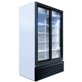 MT49-1-SDW Beverage-Air, 47" 2 Slide Glass Door Merchandiser Refrigerator