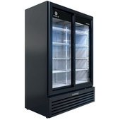 MT53-1-SDB Beverage-Air, 54" 2 Slide Glass Door Merchandiser Refrigerator