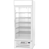 MMR27HC-1-W Beverage-Air, 30" 1 Swing Glass Door Merchandiser Refrigerator