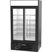 MMR38HC-1-B Beverage-Air, 44" 2 Slide Glass Door Merchandiser Refrigerator