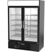 MMR49HC-1-B Beverage-Air, 52" 2 Swing Glass Door Merchandiser Refrigerator