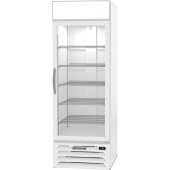 MMF23HC-1-W Beverage-Air, 27" 1 Swing Glass Door Merchandiser Freezer