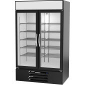 MMF44HC-1-B Beverage-Air, 47" 2 Swing Glass Door Merchandiser Freezer