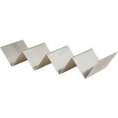 TCHS-34 Winco, 3 - 4 Compartment Stainless Steel Taco Holder