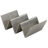 TCHS-23MN Winco, 2 - 3 Compartment Stainless Steel Mini Taco Holder
