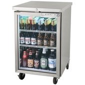 BB24HC-1-G-S Beverage-Air, 24" 1 Glass Door Back Bar Cooler, Stainless Steel