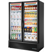 FLM-54~TSL01 True, 54" 2 Swing Glass Door Merchandiser Refrigerator