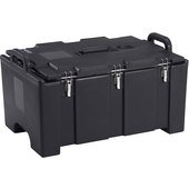 100MPC110 Cambro, 40 Qt Black Insulated Food Pan Carrier, 1-3 Pan Capacity