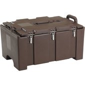 100MPC131 Cambro, 40 Qt Brown Insulated Food Pan Carrier, 1-3 Pan Capacity