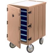 1826LTC3157 Cambro, Tan Insulated Sheet Pan Carrier w/ Cutting Board, 7 Sheet Pan Capacity