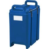 350LCD186 Cambro, 3 3/8 Gallon Insulated Soup Carrier, Blue