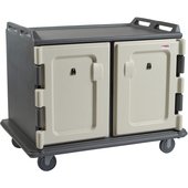 MDC1520S20191 Cambro, 20 Tray Insulated Meal Delivery Cart, Gray