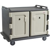 MDC1418S20191 Cambro, 20 Tray Insulated Meal Delivery Cart, Gray