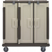 MDC1411T60194 Cambro, 60 Tray Insulated Meal Delivery Cart, Brown